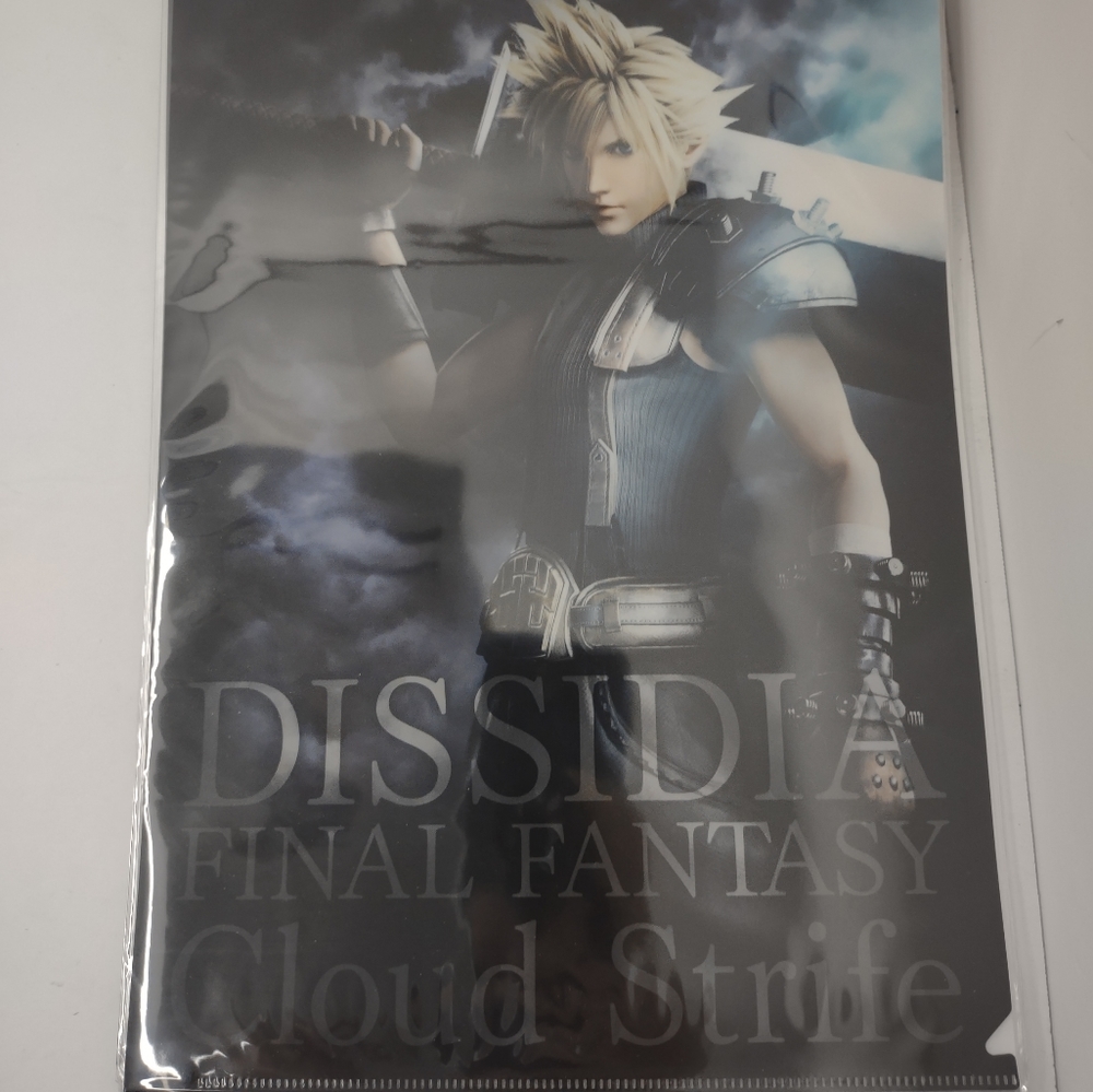 Final Fantasy Dissidia Cloud Strife Clear Art